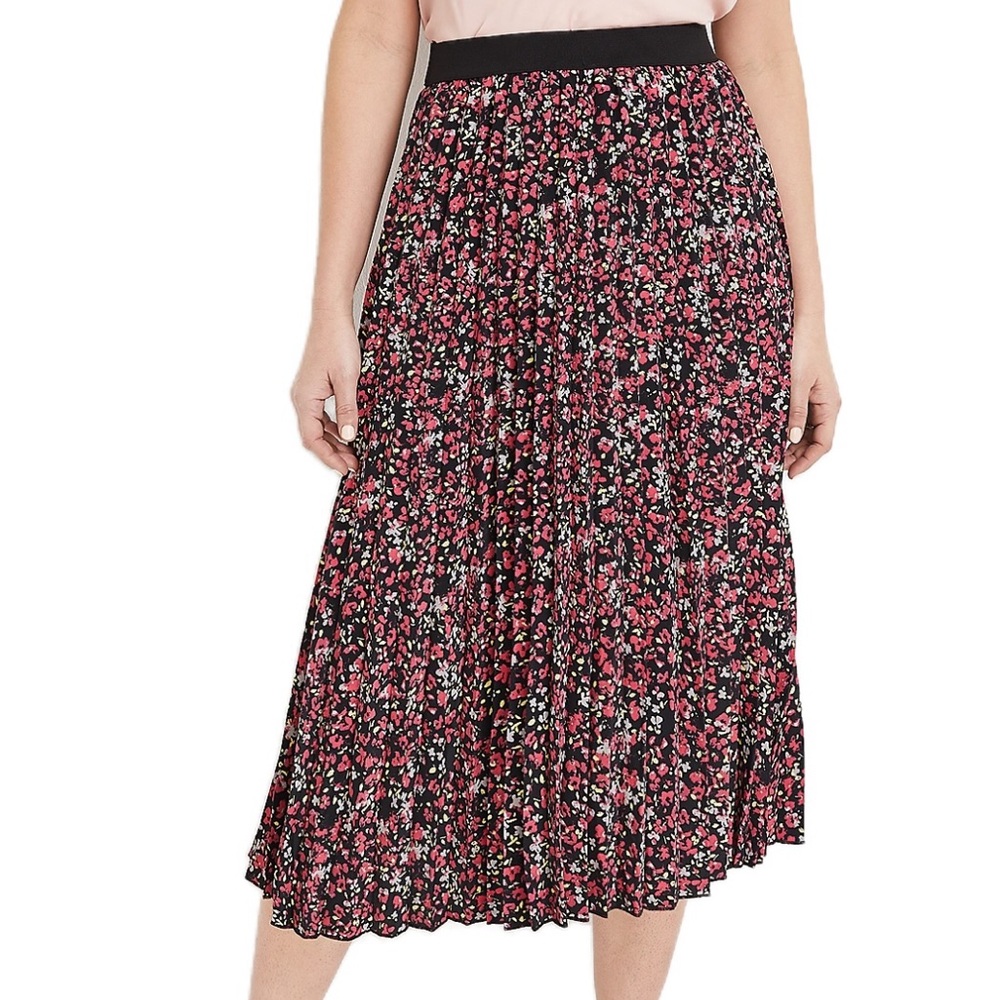 One 5 one Pleated Midi Skirt Size Small